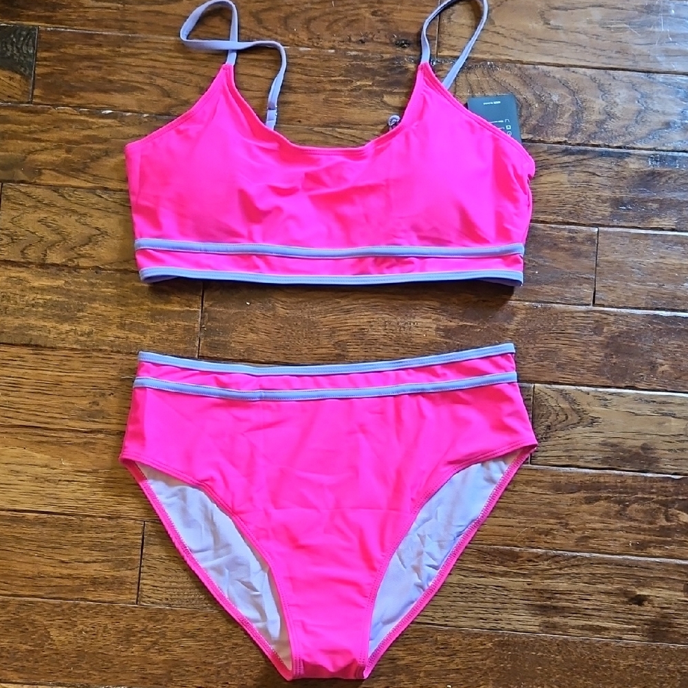 Vibrant Pink Bikini Set